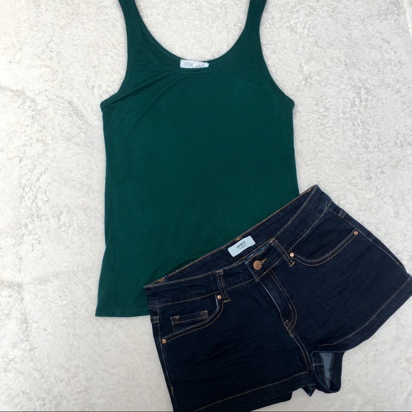 Forever 21 Tops - 🎁 5/$20: Dark Green Tank Top